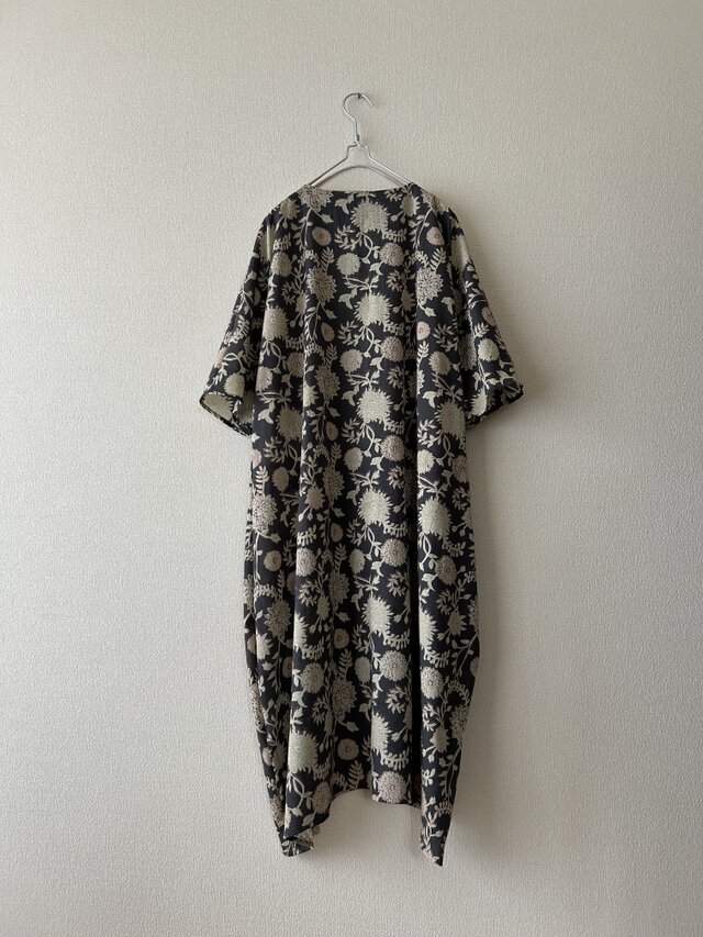Sale20%オフ インド綿ハンドブロックプリント コクーン