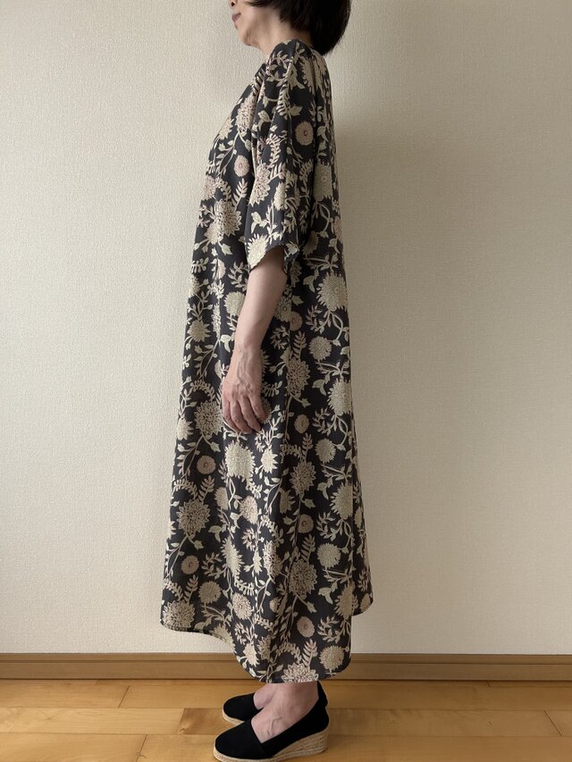 Sale20%オフ インド綿ハンドブロックプリント コクーン