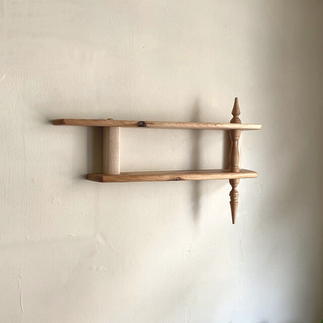 シェルフ 飾り棚 幅50,56,62cm 杉板 ウォールシェルフ 飾り棚 ＜杉＞ | iichi 日々の暮らしを心地よくする