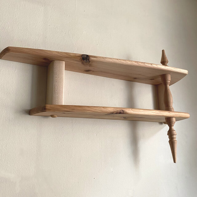 シェルフ 飾り棚 幅50,56,62cm 杉板 国産杉シェルフ 横5列×縦3段（幅184cm高さ111.5cm） 通販 - ディノス