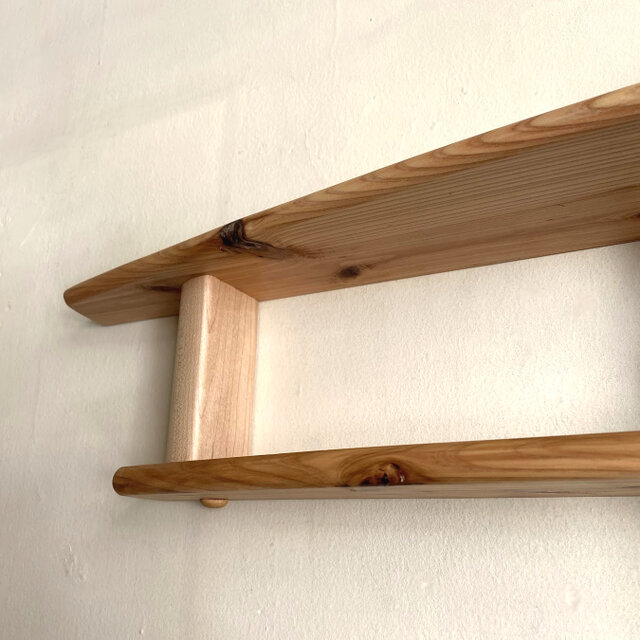 ウォールシェルフ 飾り棚 ＜杉＞ | iichi 日々の暮らしを心地よくする
