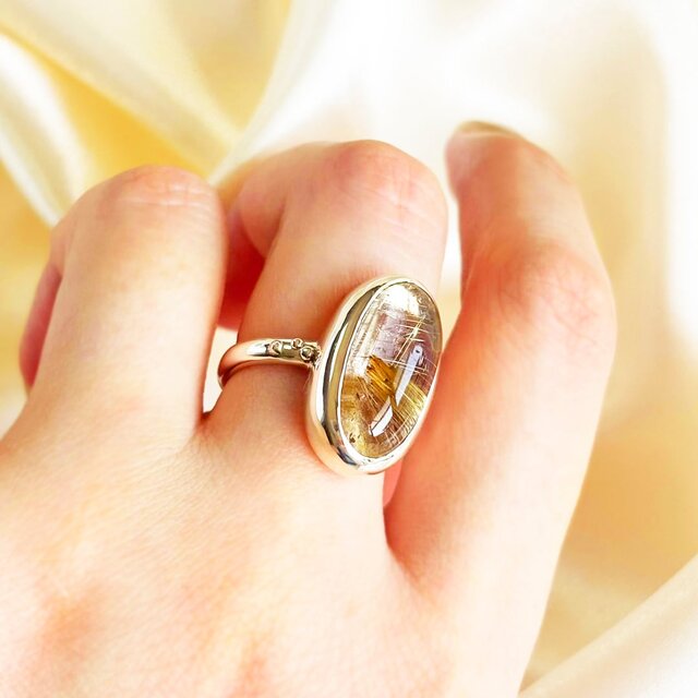 ハンドメイドリング　SV950 SV950リング「whisper：D」 | Torusya jewelry