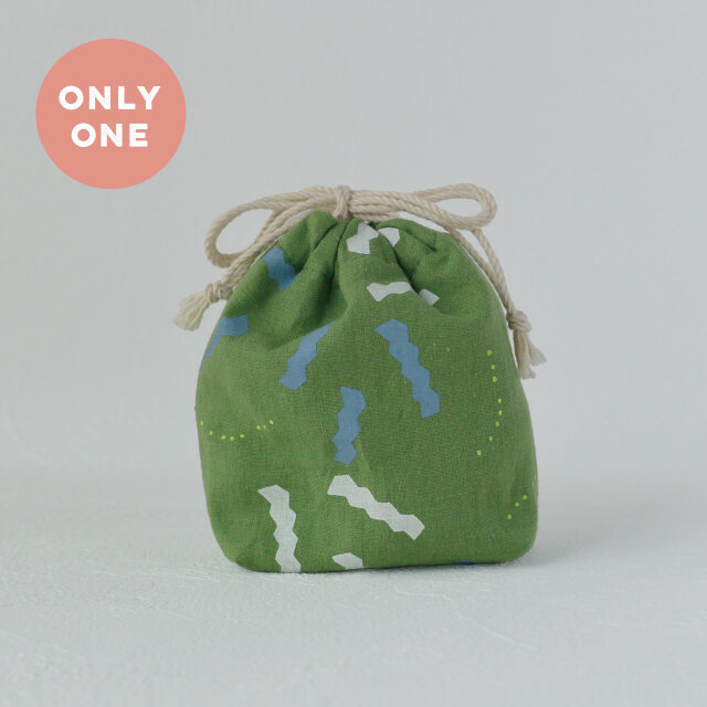 ☽☽☽ 1点モノ ☾☾☾　小さめ ミニ巾着　sougara_ki-ten