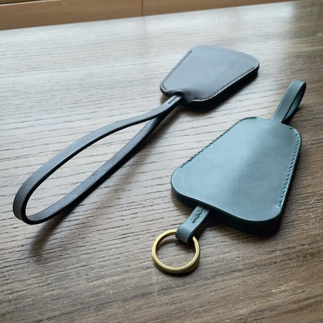 ベル型レザーキーケース（Agave）