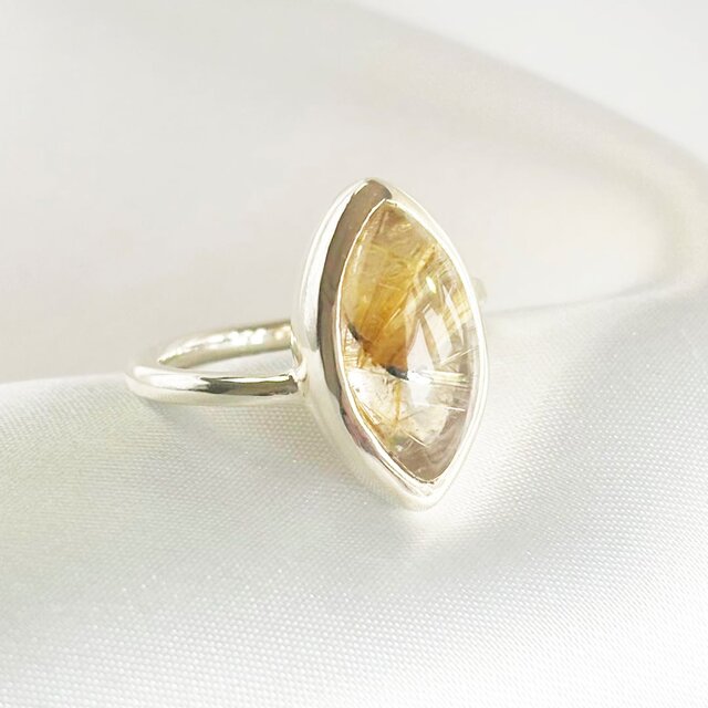 SV950　ルチルクォーツ　リング