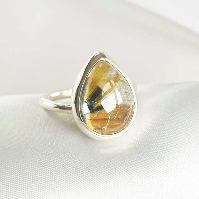 SV950 ルチルクォーツ リング | iichi 日々の暮らしを心地よく