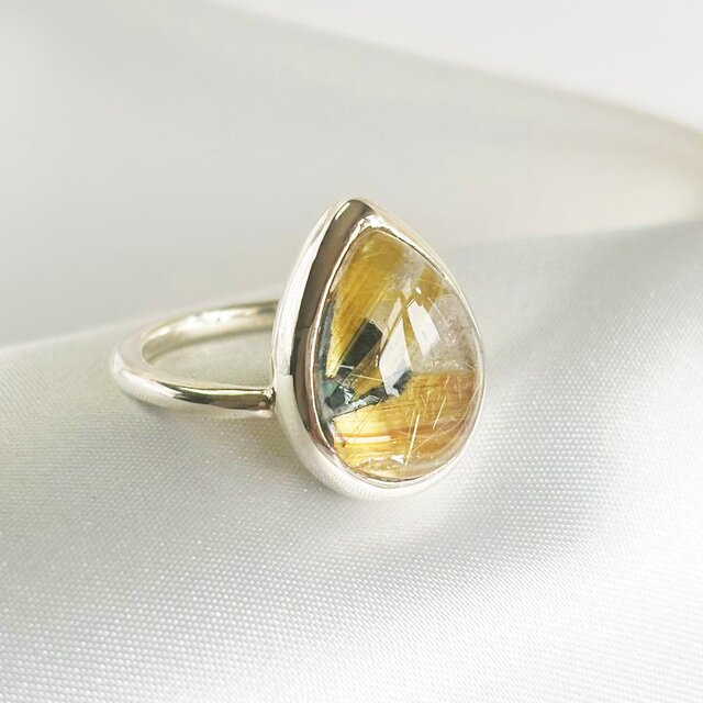 SV950 ルチルクォーツ リング | iichi 日々の暮らしを心地よく
