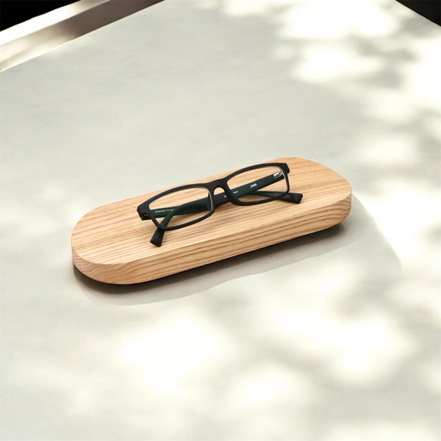 シンプルな木製ぬくもりトレー〈タモ〉