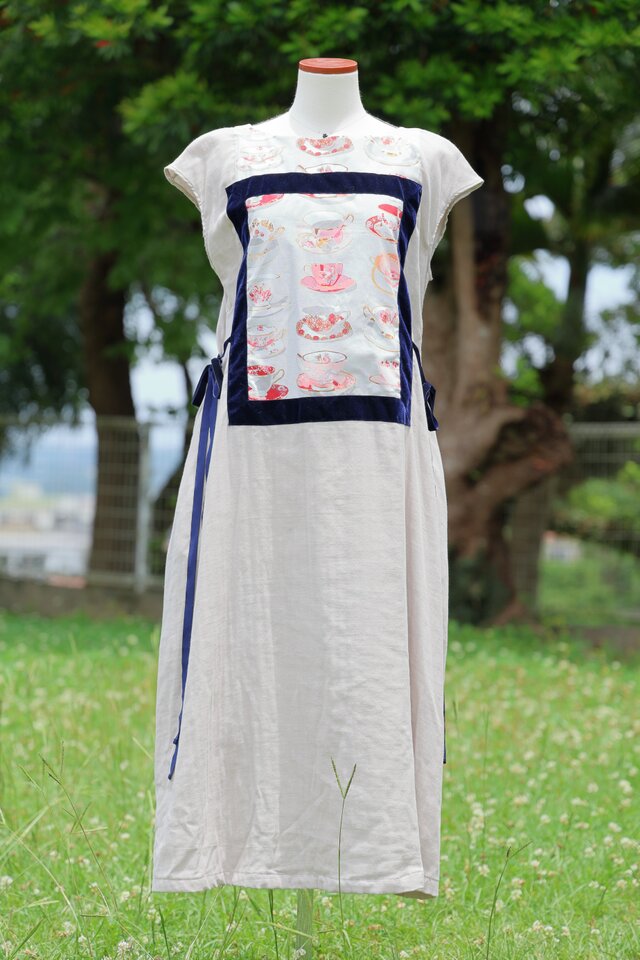 Be by Be You tiful コットンガーゼのティーカップワンピース