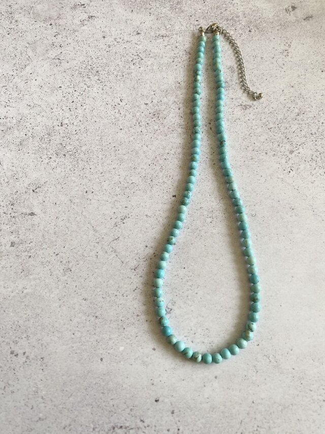 [希少品]ターコイズ　ネックレス 楽天市場】ターコイズ ネックレス レディース シンプル トルコ石