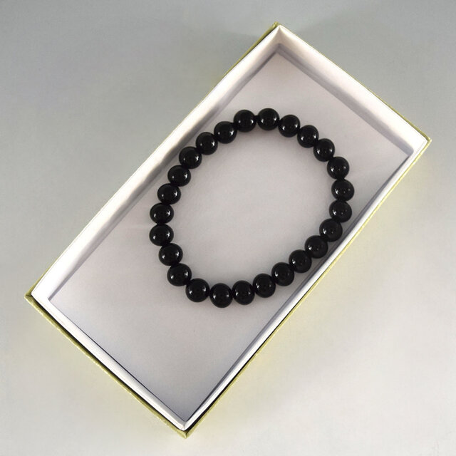 8mm  オニキス  ブレスレット  UDA208