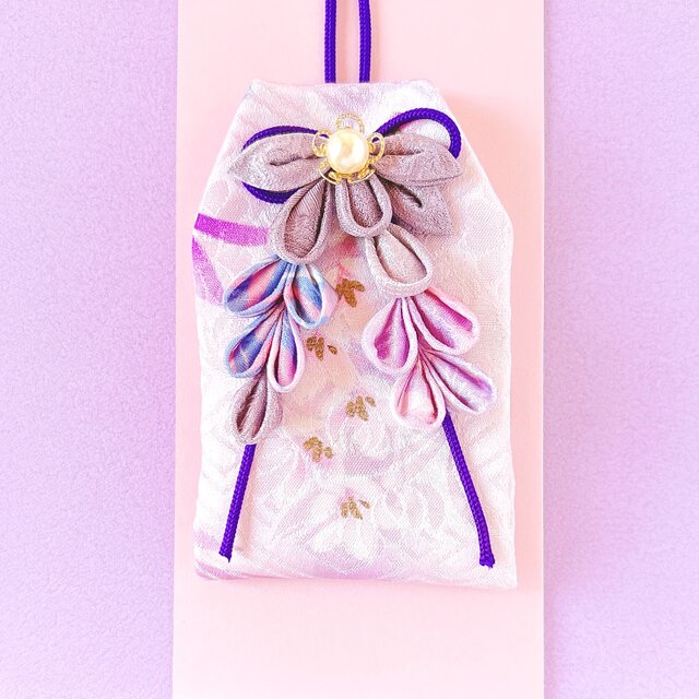 （藤宵）元巫女が作る花のお守り袋