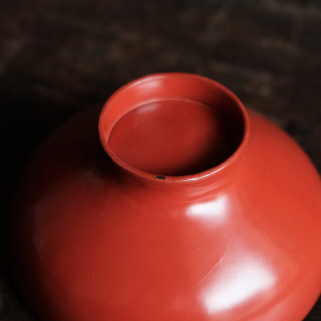 花と蝶々◇古輪島塗 漆芸沈金蓋付椀 古漆器 骨董・antiques 古民家