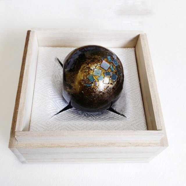 輪島塗 煌めく銀河（螺鈿入） 漆 BALL | iichi 日々の暮らしを心地よく