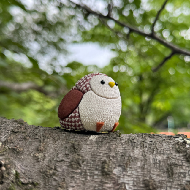 木目込み フクロウ(柄) | iichi 日々の暮らしを心地よくする