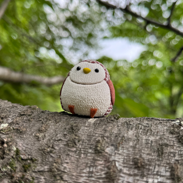 木目込み フクロウ(柄) | iichi 日々の暮らしを心地よくする