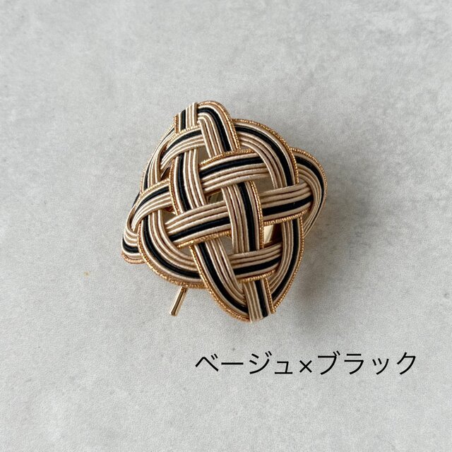 水引ポニーフック(金系バリエーション) | iichi 日々の暮らしを