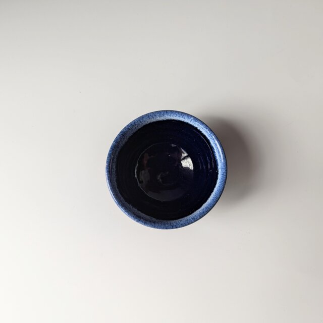 珉平焼 瑠璃釉 ぐい呑み 酒器 盃 古道具 アンティーク 珉平焼 瑠璃釉 ぐい呑み 酒器 盃 古道具 アンティーク