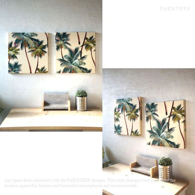 ハワイ雑貨 ファブリックパネル ハワイアンインテリア