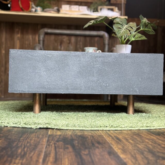 ローテーブル/コンクリート調 | iichi 日々の暮らしを心地よくする