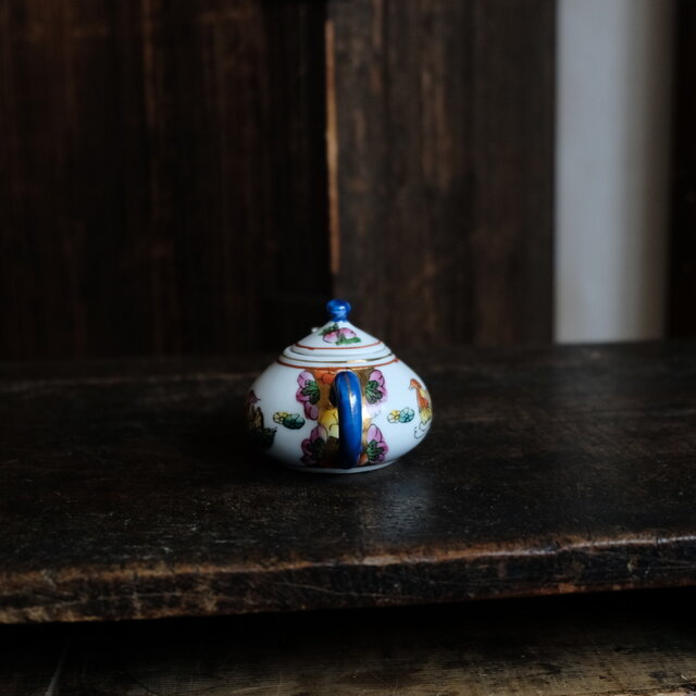 ハクトウセンチャ LUPICIA】白桃煎茶 煎茶桃図古珍器 | STORE ONLINE LUPICIA | お茶 工芸品