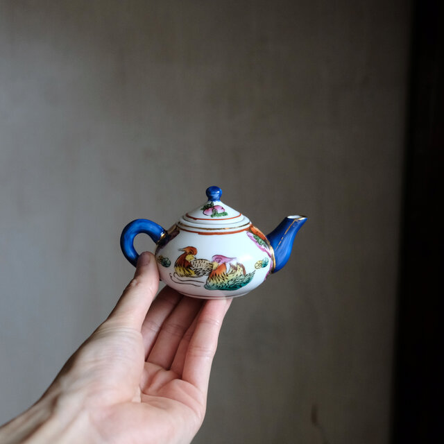 中国美術　粉彩茶器3点　7.8/9.2㎝　東Y8-0205☆2F 五彩中国茶道具揃え: インテリア・ライフスタイル | スイーツ・グルメ