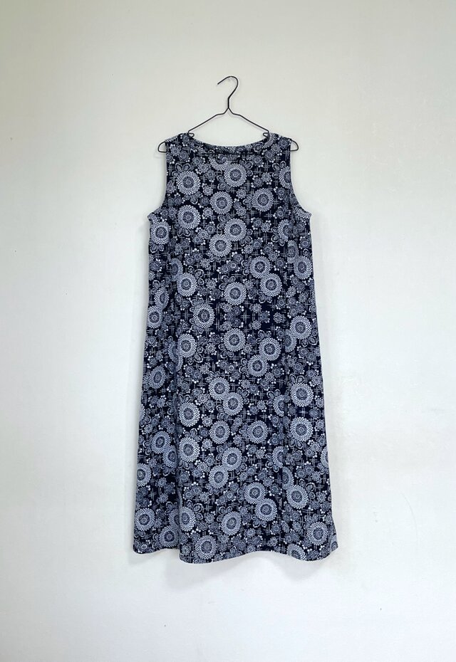 ＊浴衣リメイク＊浴衣のワンピース・Ｄ（Lサイズ）