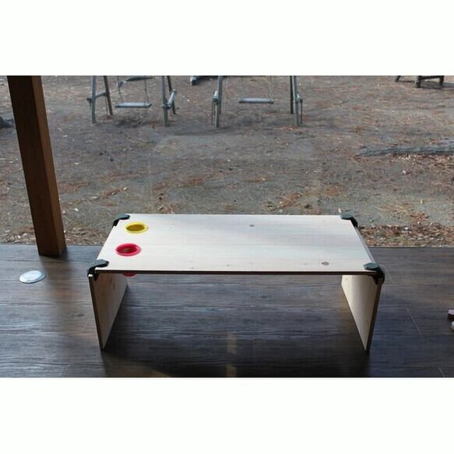 紀州檜（ひのき）無垢材『ローテーブル』《受注生産》国産材学習