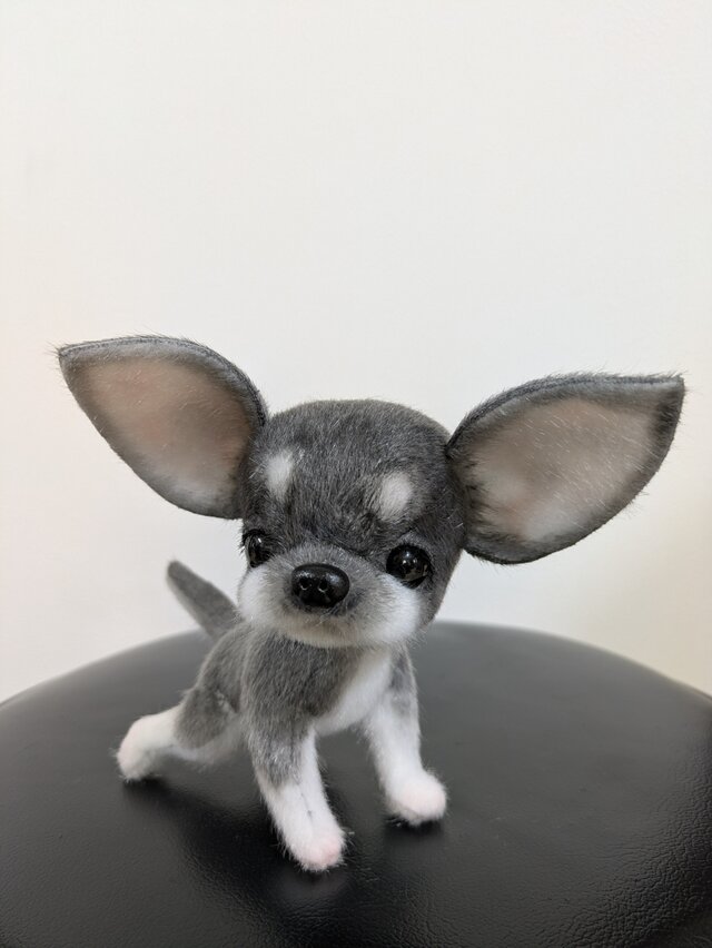 ふわふわぬいぐるみ☆チワワ☆ブラック☆ | iichi 日々の暮らしを