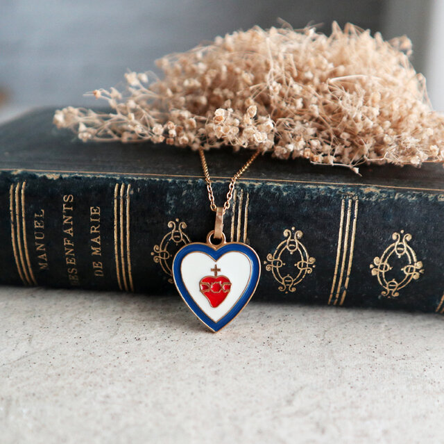 ジオメトリックデザイン ネックレス 赤と青 it-68381273eafb1-1200.jpg