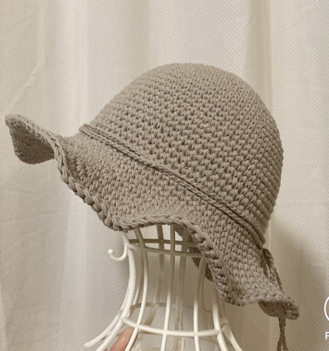 コットンのお帽子