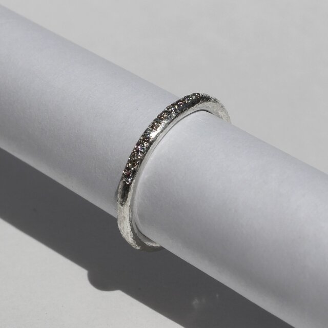 Purja ring / SV925 ,Moissanite