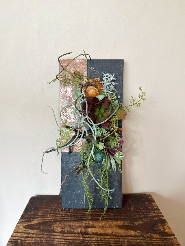 Botanical Wall Art ― 緑青の輪郭