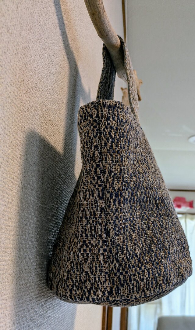 麻の夏バッグ ワンハンドル | iichi 日々の暮らしを心地よくする