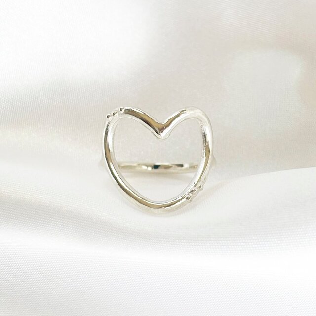 《受注制作》　HEART　リング