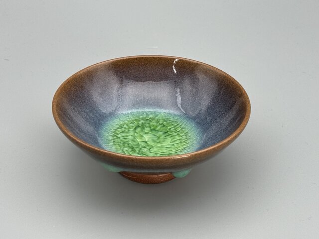 灰釉彩貫入盃(小鉢・ヒスイ 黒井博史 作) | iichi 日々の暮らしを