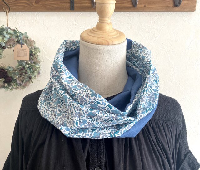 ふんわりスヌード/ダブルガーゼ・リバティプリント＊ | iichi