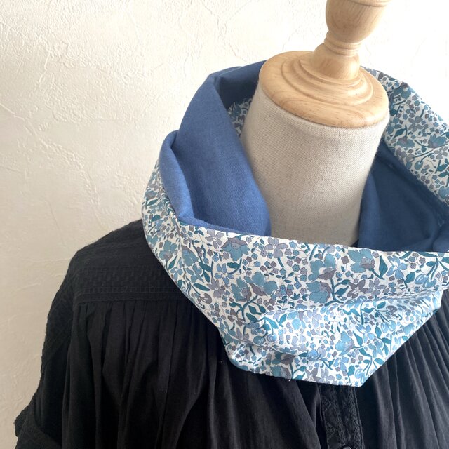 ふんわりスヌード/ダブルガーゼ・リバティプリント＊ | iichi