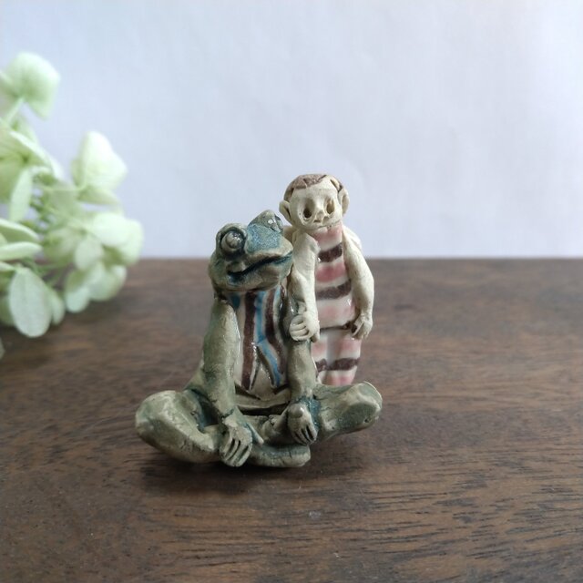 カエルとちび天使 【ちいさな世界】