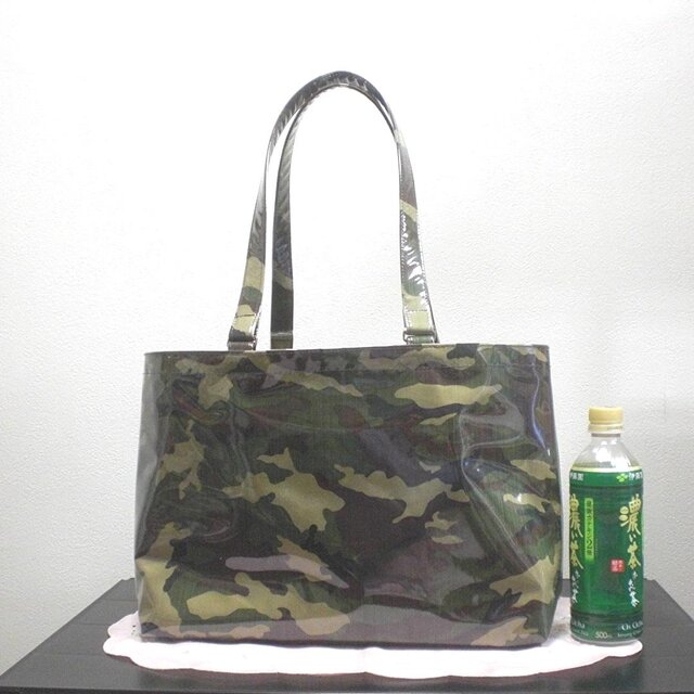 BagビニールA4Long／スジ入り迷彩 | iichi 日々の暮らしを心地よくする