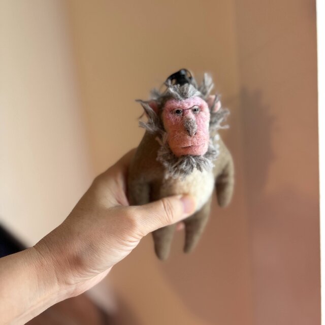 ヤクシマザルのキーホルダー