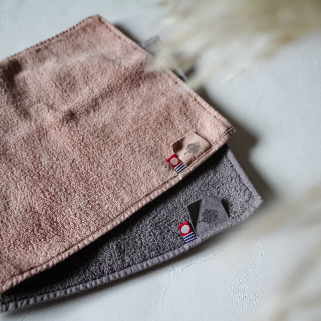 天然染め｜草木色の今治ハンドタオル / 6color