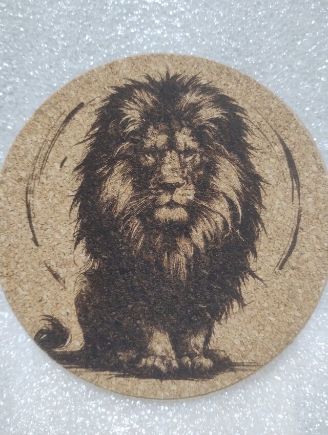 コースター　ライオン