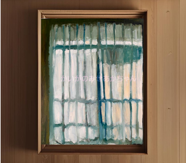 50×61㎝「シャンデリア　２」油彩・原画・F12 50×61㎝「シャンデリア 2」油彩・原画・F12 50×61㎝「シャンデリア 2