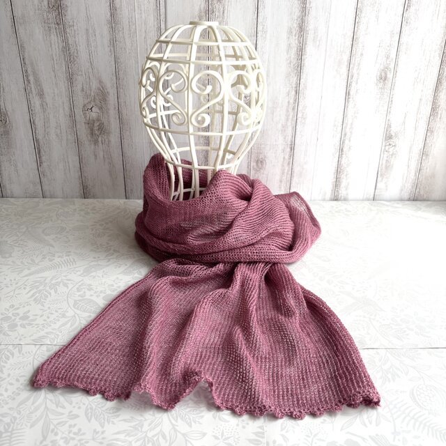 アイリッシュリネンマフラー