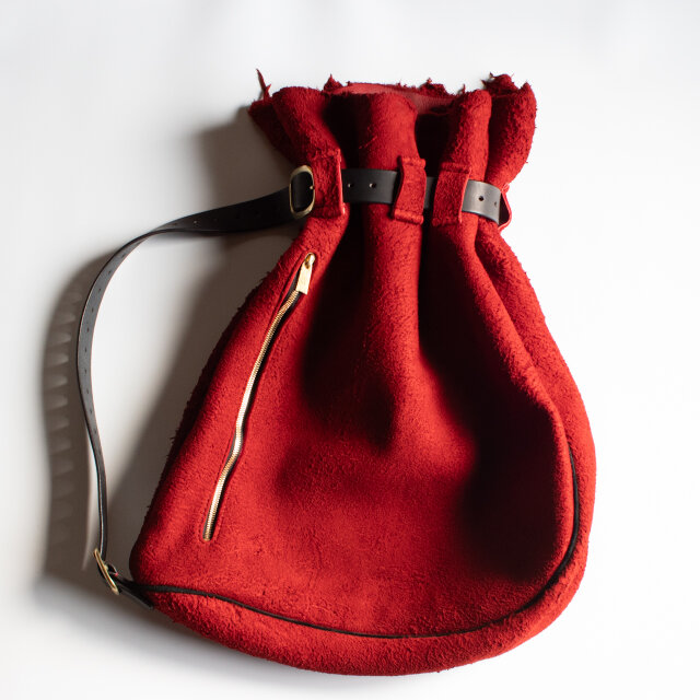 極厚鹿革　バッグ