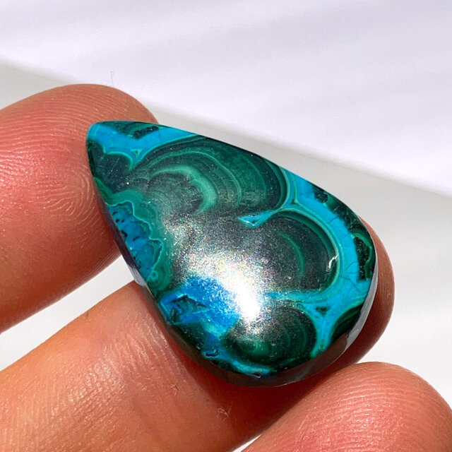 【はくとん( 'ω')ŧ‹\"ŧ‹\"】希少石クリソコラマラカイトイヤリング クリソコラマラカイト 原石 】 Chrysocolla 珪孔雀石 Malachite