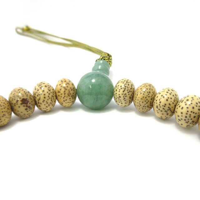 御念珠　インド翡翠 念珠 数珠 インド 翡翠 じゅず 珠数 女性 レディース