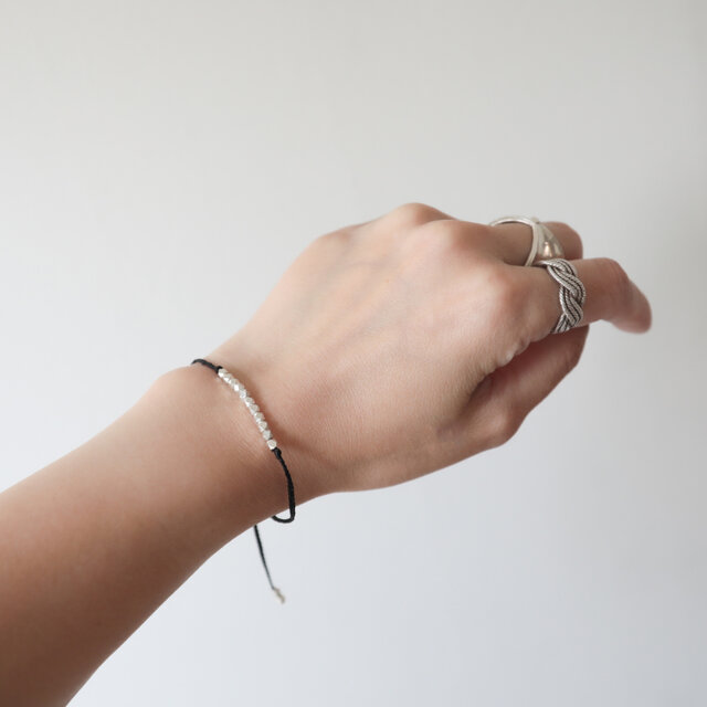 KAREN SILVER RING BRACELET/シルバー/ブレスレット KAREN SILVER RING BRACELET/シルバー/ブレスレットの通販 by