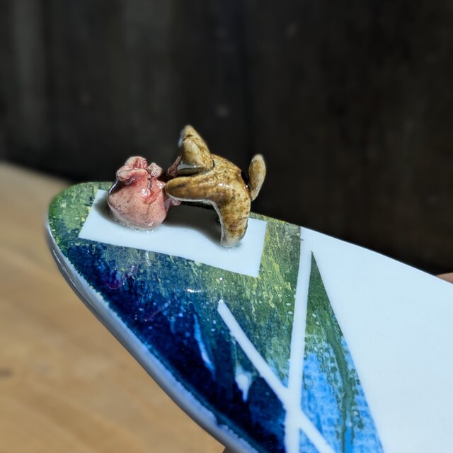 片隅皿(きつね)